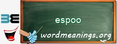 WordMeaning blackboard for espoo